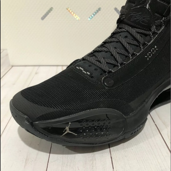 🔴SOLD🔴Nike Air Jordan XXXIV 34 Black Cat AR3240 - Picture 8 of 8